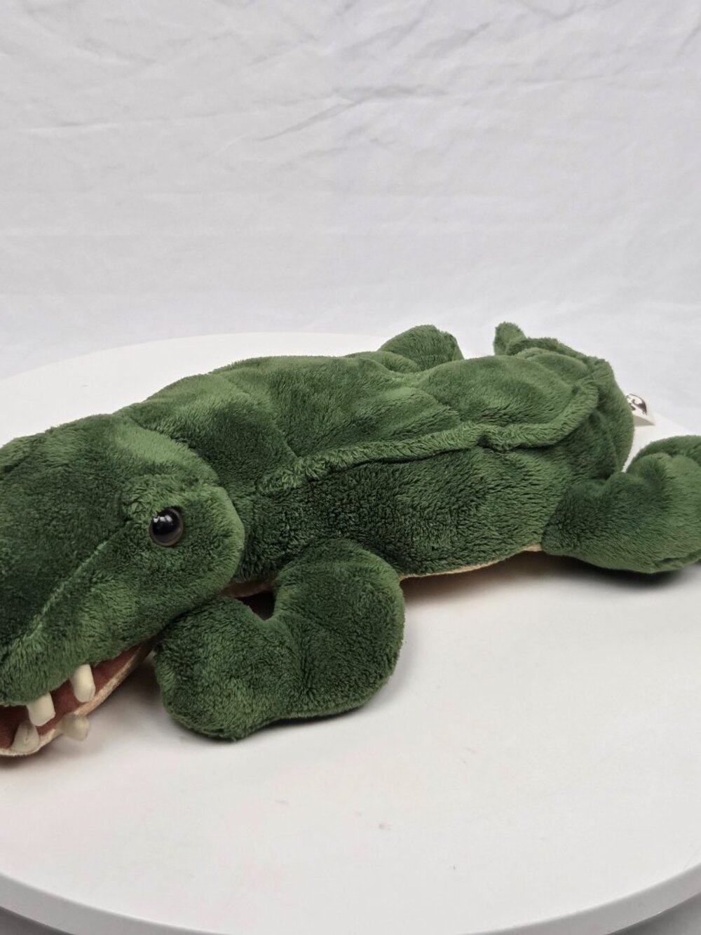 Prehistoric Pals Green Alligator Crocodile Realistic Plush Stuffed 2006 17"